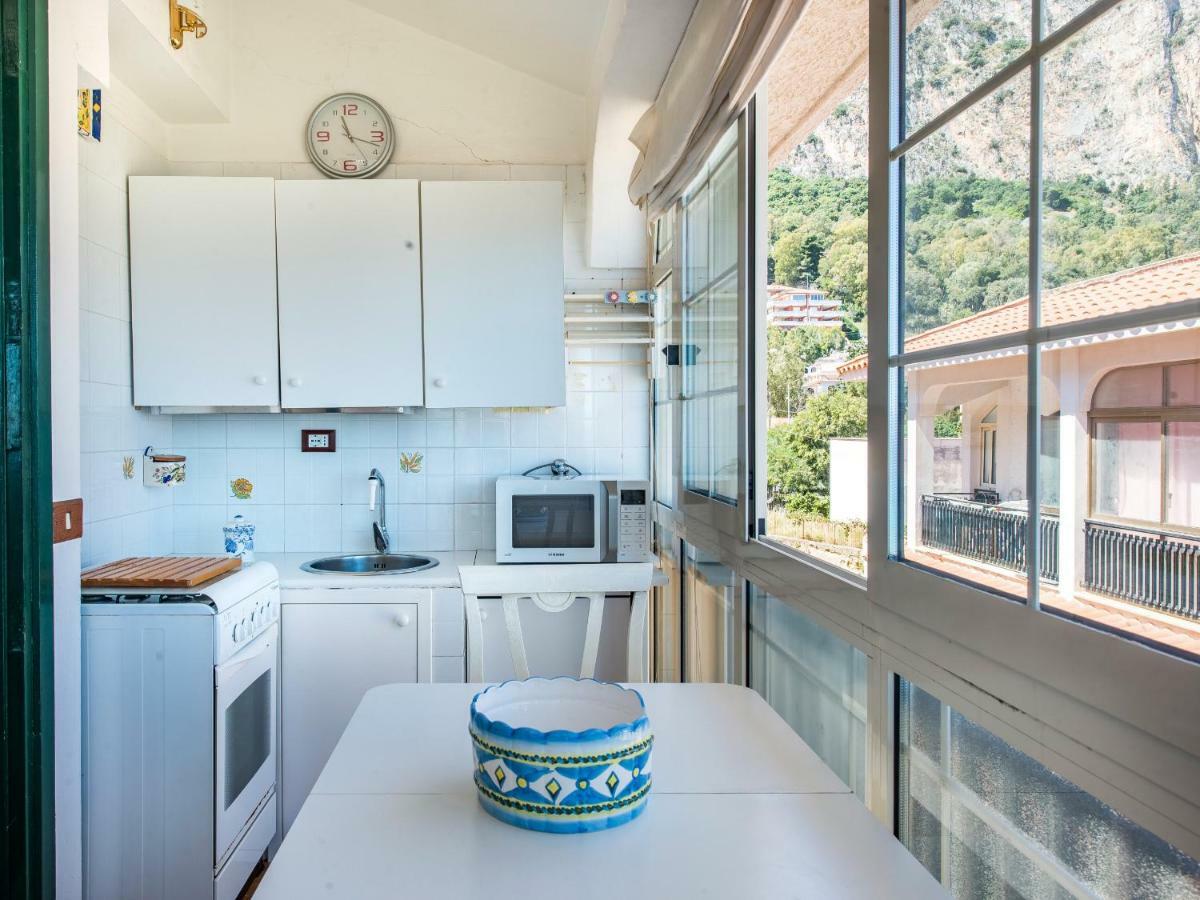 Casa Con Terrazza Sul Mare All'Addaura Palermo Exterior foto